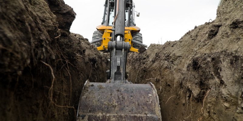 Backhoe Services in Pender County, North Carolina