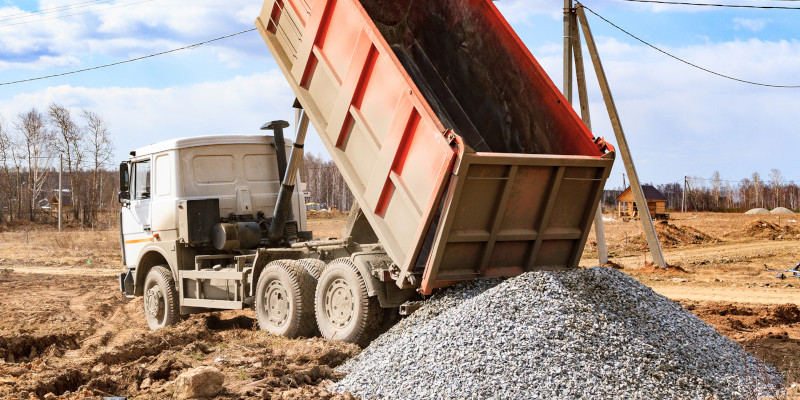Gravel Delivery in New Hanover County, North Carolina